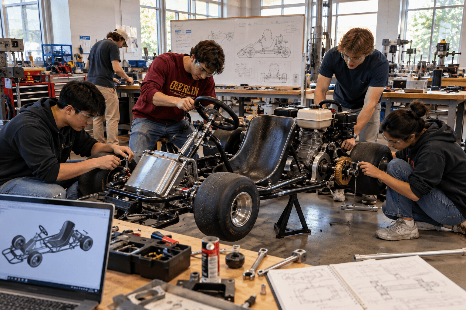 Creating a gokart